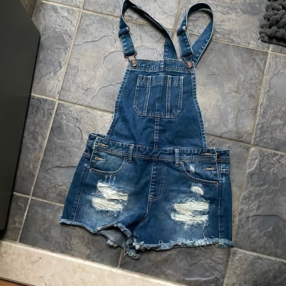 Denim jumpsuit